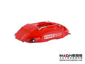 MINI Cooper/ Cooper S Front Big Brake Kit by Stop Tech - ST40 Red Calipers/ Drilled Rotors 328mmx28mm (R52/ 56)